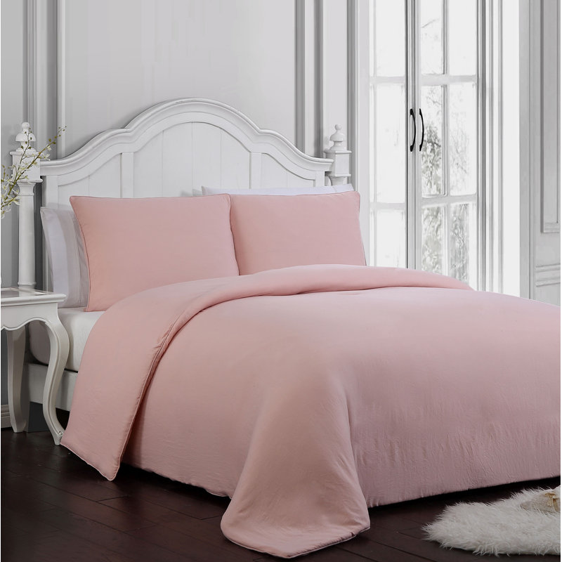 Comforter, Blush, Queen Comforter + 2 Standard Shams
