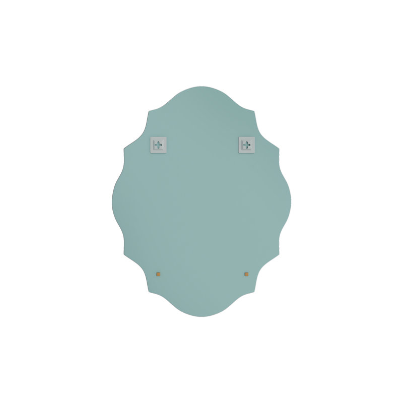 Amarmula Flat Wall Mirror with Hooks