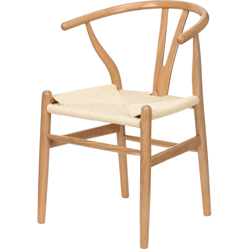Quinn Upholstered Dining Chair, Natural