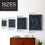 Shapes and Night Sky I - reproduction encadrée de qualité supérieure - prête à être accrochée - aucun clou requis - aucun clou requis-348581432-348581390