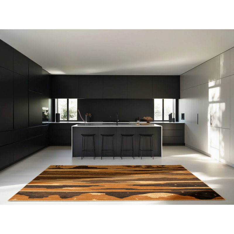 Mirage Bound Rug, Square 5'