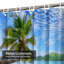 Romantiques douces palmiers ombragés, plage tropicale, mer, vacances d'Afrique, sable avec 12 crochets-2145466385