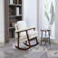 Chaise berçante décorative, salon rembourré confortable et fauteuil de lecture-588983140