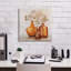 Art mural sur toile Amber Autumn Neutral Flowers par Julia Purinton, 26 po x 26 po-851753633