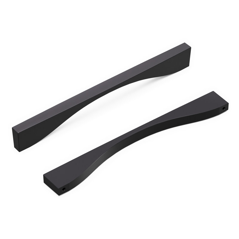 Channel Bar Pull, 8 13/16'', Matte Black