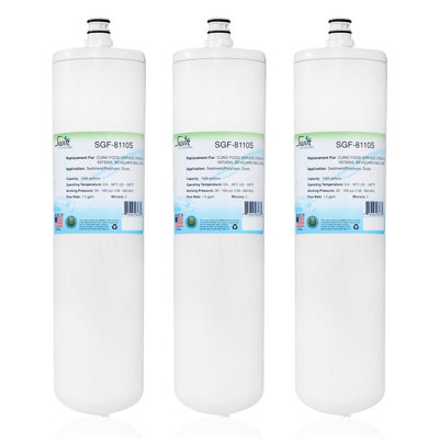 Filtre à eau commercial compatible avec les filtres verts Swift Green de SGF-8110 pour AP31703, AP31710 de 3M