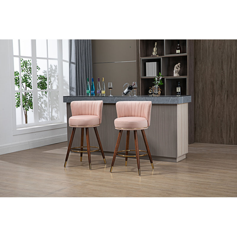 Tabouret 27,95 po, Rose