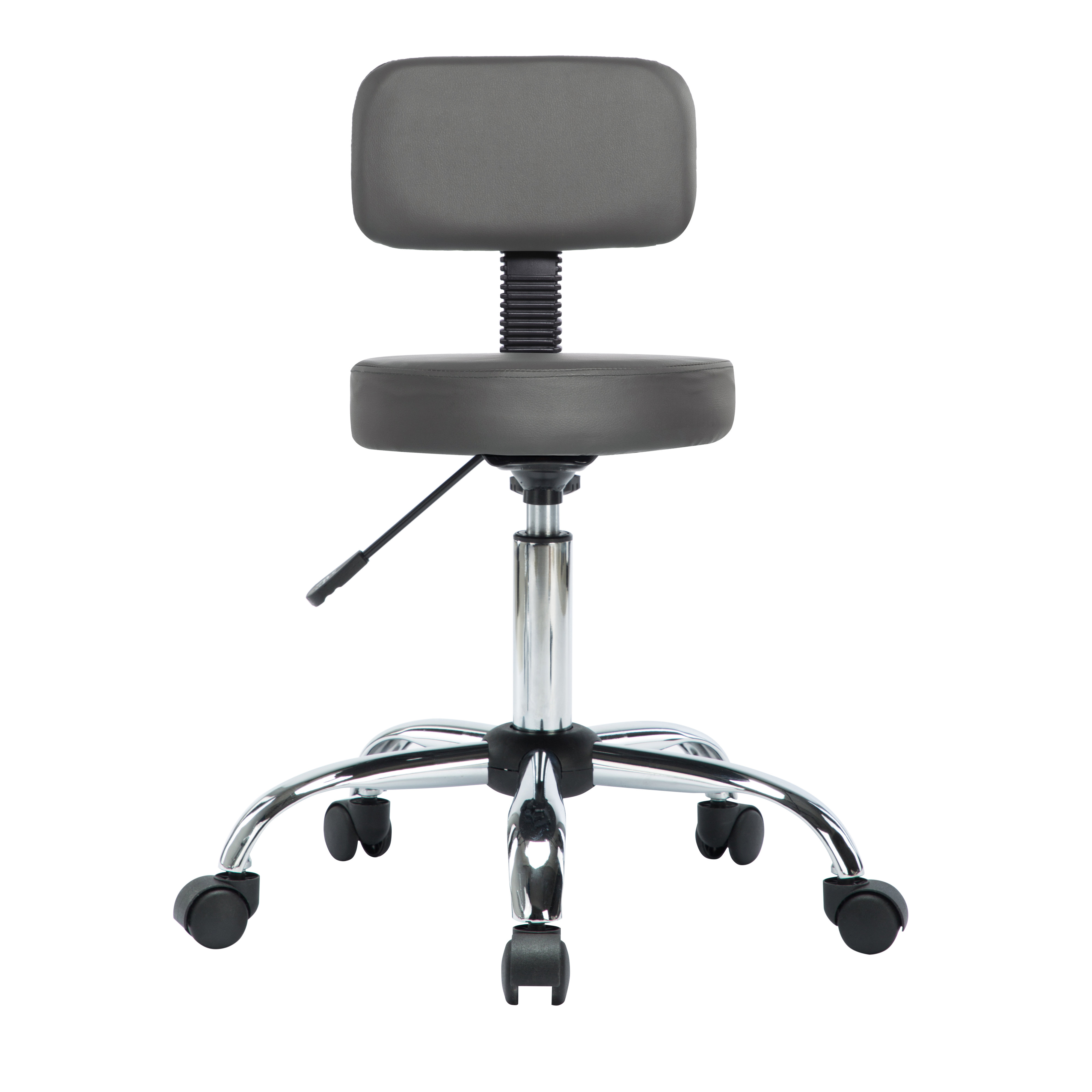 Hokku Designs Gundrath Adjustable Office Chair, Faux Leather Computer ...