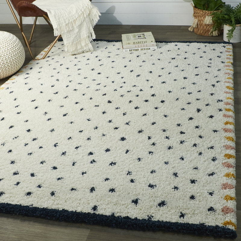 Tapis à poils longs Warmley, Rectangle 6 pi 7 po x 9 pi