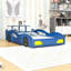 Lit plateforme simple en bois en forme de voiture-1266331742