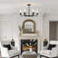 Lustre encastré 6 lumières Agnella-106956942