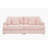 Corduroy Sofa 3 Seater Sofa Couch with 4 Toss Pillows Sleek Design Modern Comfortable for Room-1538506738-1531629124