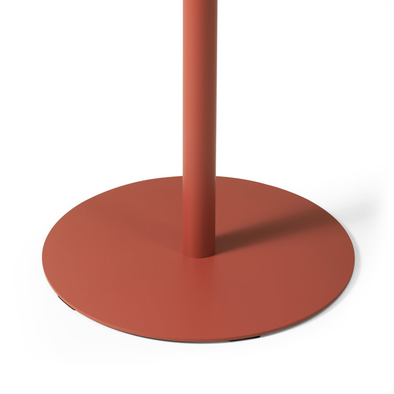 Outdoor Round Bar Table, Red