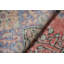 Tapis rétro, tapis de 5,8 x 9,4 pi, tapis turc, tapis de chambre à coucher, tapis Boho bleus, tapis de décoration intérieure
