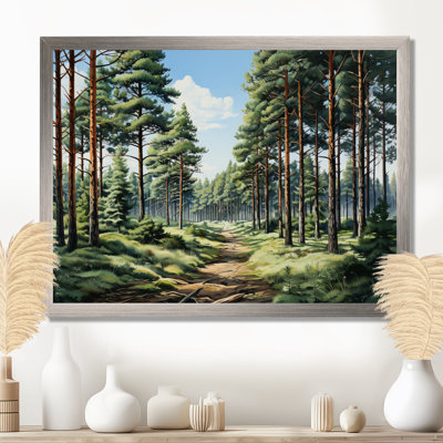 Pin «Whispering Pines I» - Art mural pin