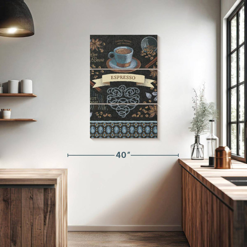 Yarlin Coffee Beans Espresso, 38" H x 24" W