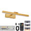 Luminaires de salle de bain dorés de 16 po au-dessus d'un miroir moderne à DEL à intensité variable pour éclairage de salle de bain-1508629761-1508629766