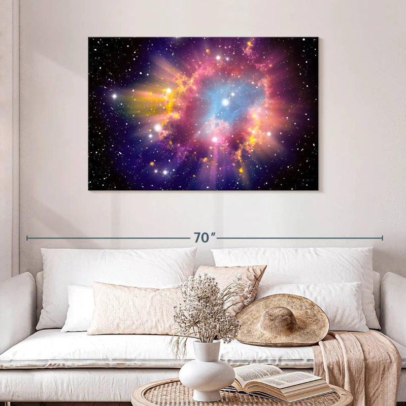 Oberle Stellar Supernova Explosion, 30" H x 45" W