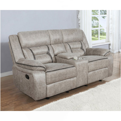 Causeuse coulissante avec console Brazelton