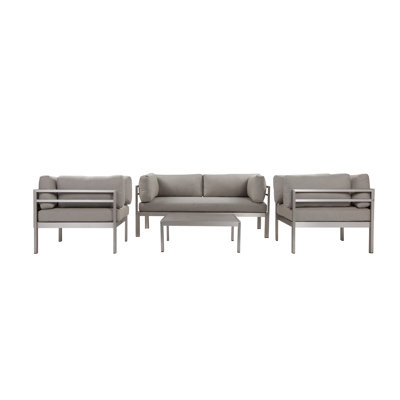 Cloud Outdoor 4 - Piece Conversation Set