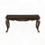 Table basse traditionnelle avec basculement doré