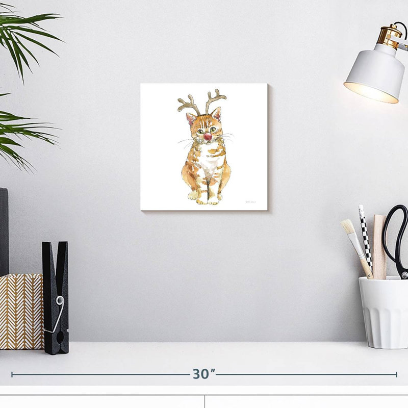 Lelend Christmas Kitties I Square, H 10 po x l 10 po