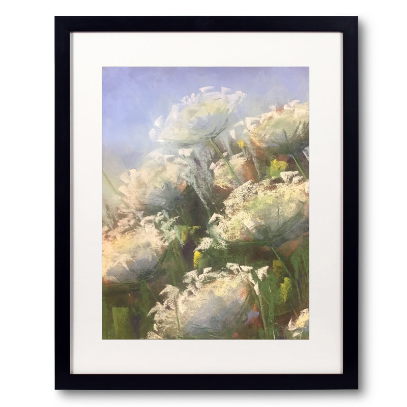Queen Ann's Lace par Dina Gardner, H 21,25 po x l 17,25 po x P 0,875 po