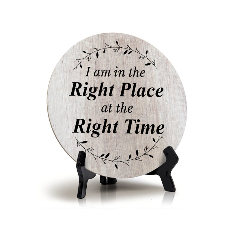 Table Sign with Stand