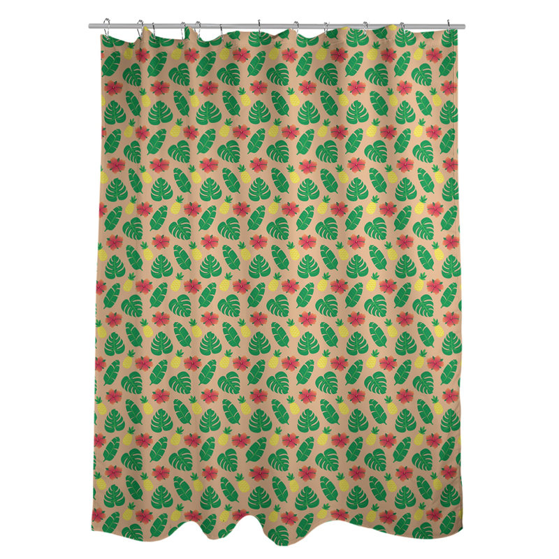 Rideau simple sower tropical katelyn elizabeth, Orange