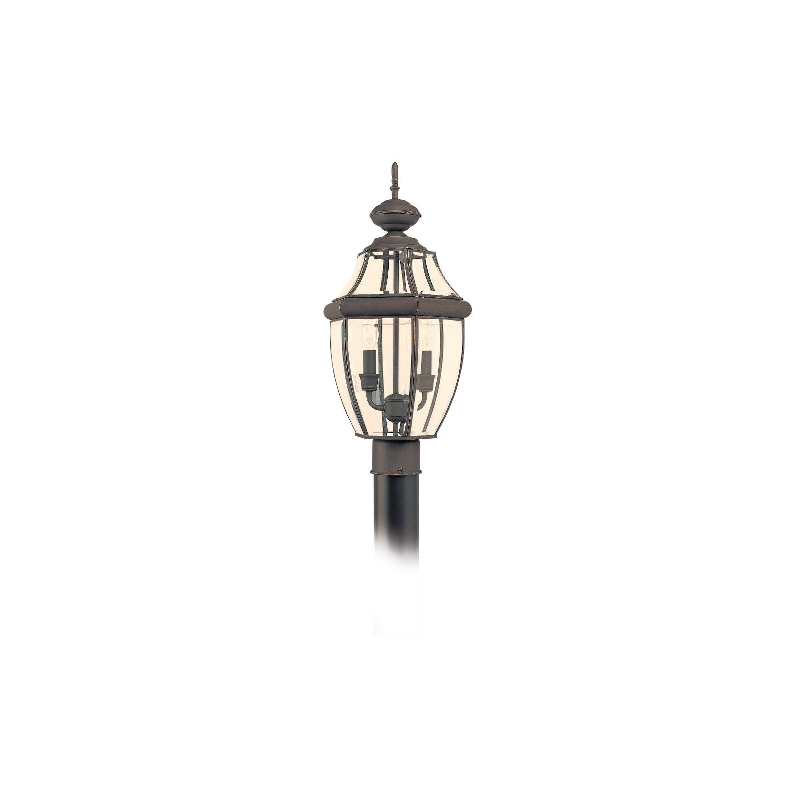 Eirini Beveled Metal Outdoor Lantern Head, Antique Bronze, No