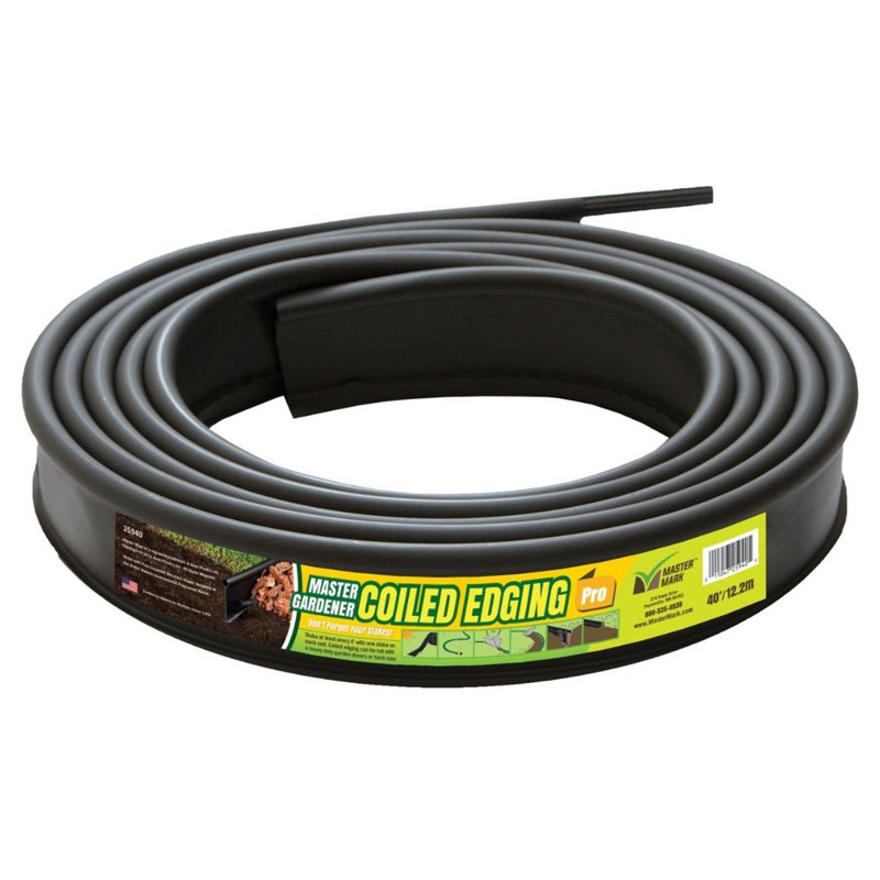 Bordure en spirale Master Gardener Pro 4 7/8 po x 40 pi