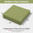 Outdoor Chair Seat Cushions，Water-Resistant Patio Chair Cushions With Handle And Non-Slip Bottom-392084178-392084185