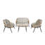 Chaise longue d'extérieur en métal Allmeria