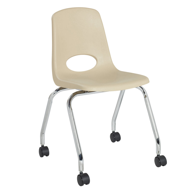 Chaise mobile 18 "avec roulettes, Sable