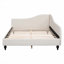 L-Shaped Linen Daybed,with Solid Wood Legs-523810498-523810496