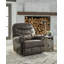 Gennette Faux Leather Recliner