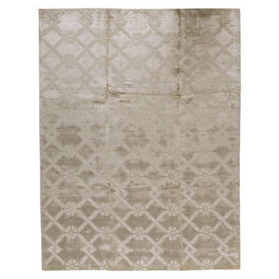 One-of-a-Kind 8'9" X 11'9" Viscose Area Rug in
