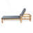 Outdoor Chaise Lounge With Arm