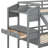 Jeoffrey Kids Twin Over Twin Bunk Bed with Drawers-1280775047
