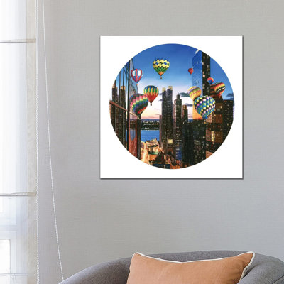 Sightseeing I by Shay Kun - Wrapped Canvas Gallery-Wrapped Canvas Giclée