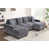 Velours gris foncé est en rupture de stock