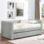 Lit de jour simple en velours côtelé écossais en gris foncé, lit escamotable pour un intérieur pratique-651866476-651866475