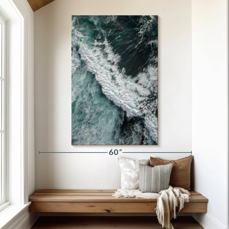Gillard From Above V, 51" H x 34" W