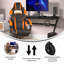 Fauteuil de jeu avec roulettes et accoudoirs inclinables Kaysten Office-1929717985