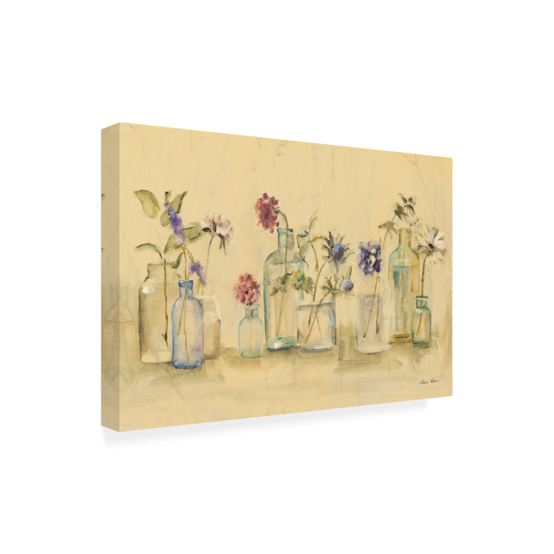 Cheri Blum Blossoms And Buds Canvas Art, 12" H x 19" W