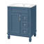 Meuble-lavabo 24 po avec lavabo en céramique