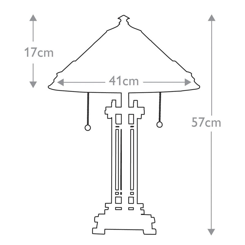 Ridenour Metal Table Lamp