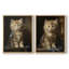 ANIMALS Series CXCIV - reproduction encadrée de qualité supérieure - prête à être accrochée - aucun clou requis - aucun clou requis-928407081-928407078