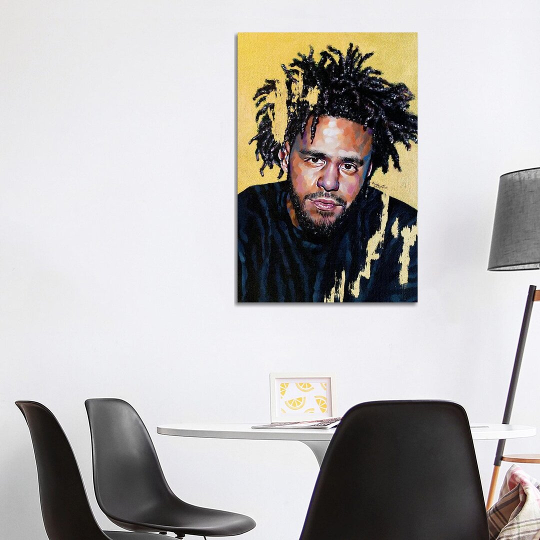 Leinwandbild J. Cole von Jackie Liu