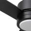 Ventilateur de plafond 52 po Mule Avani noir mat avec pales noir mat et lumière DEL